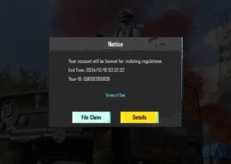 BGMI Account ban